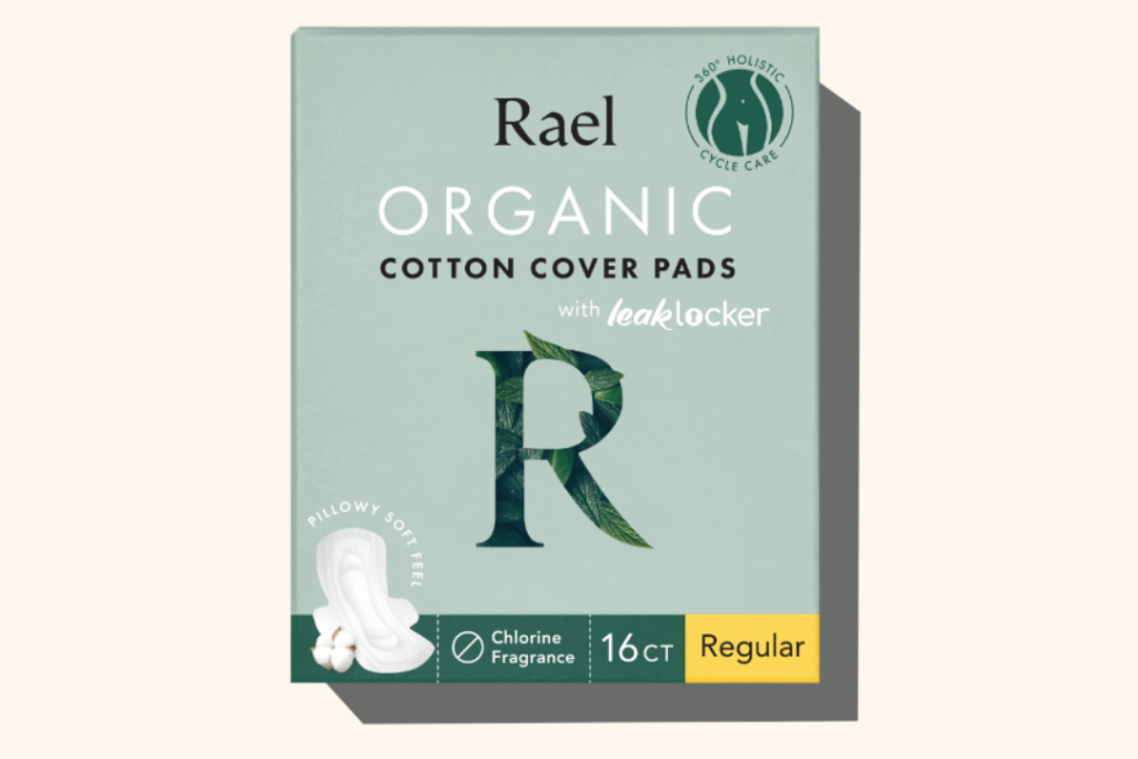 Rael Organic Cotton Cover Pads - best organic pads